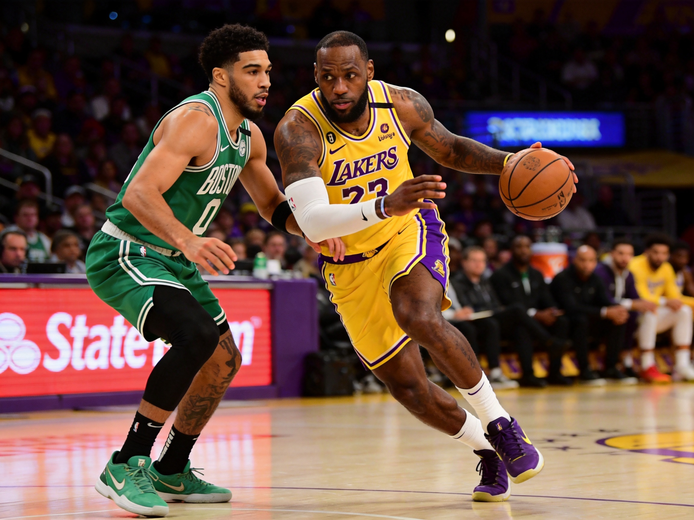 333体育 NBA湖人凯尔特人